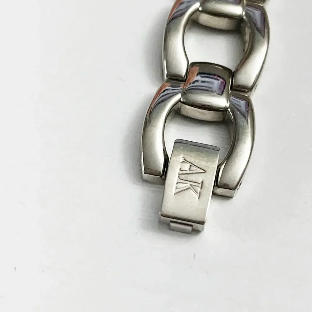 Anne Klein Silver Link Watch